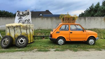 Dobra zabawa na dożynkach gminy Wieluń